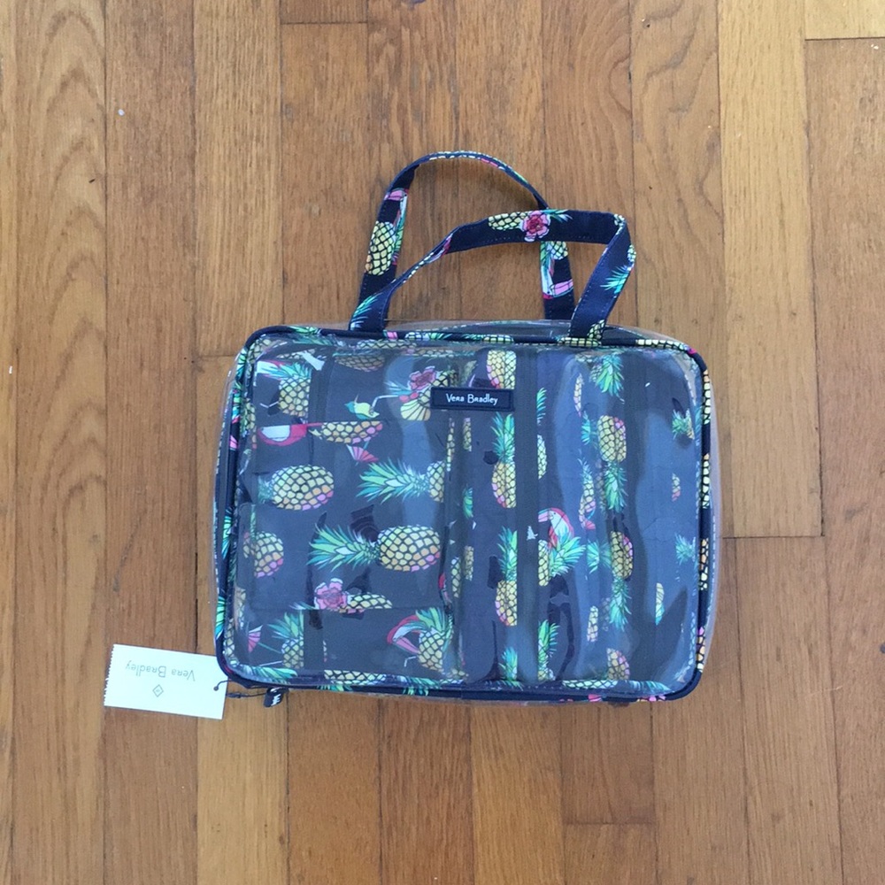 Vera Bradley Makeup / Travel Bag Set